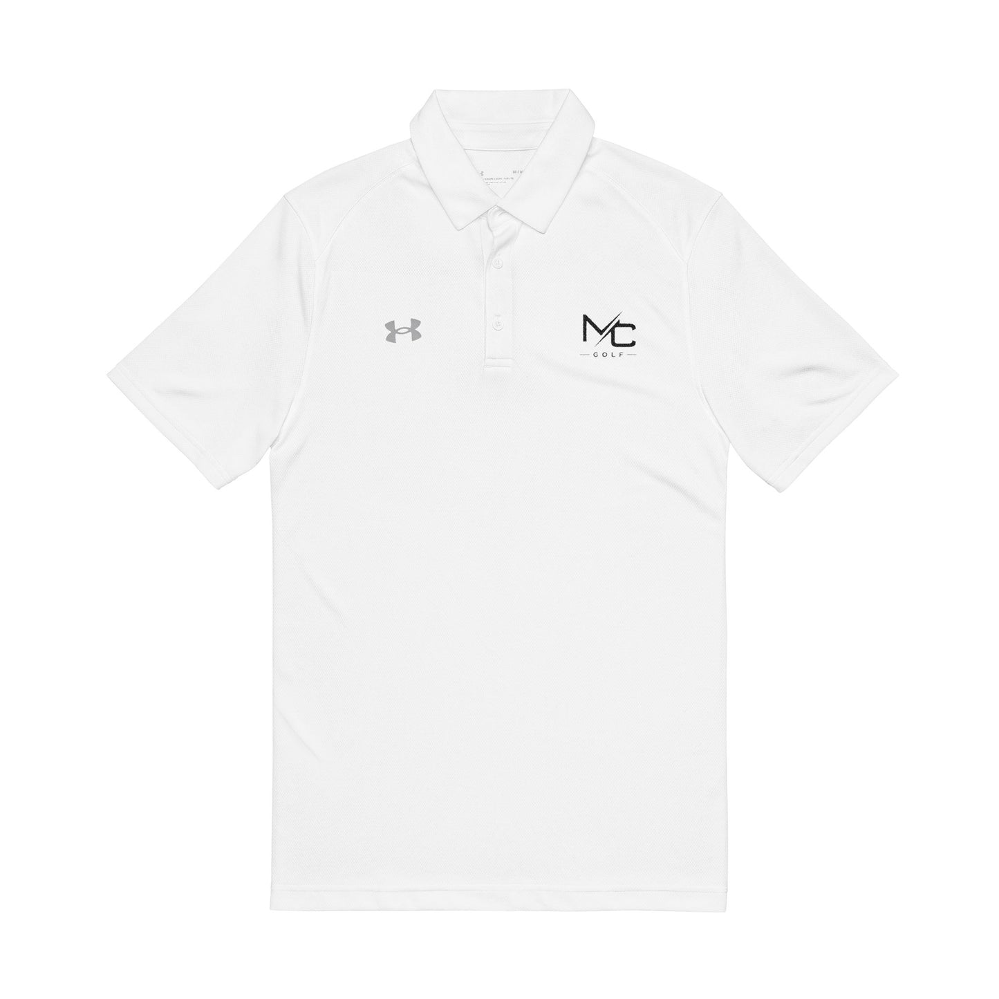 MC Golf Under Armour Performance Polo - Moisture-Wicking Golf Shirt - Mens Embroidered Polo