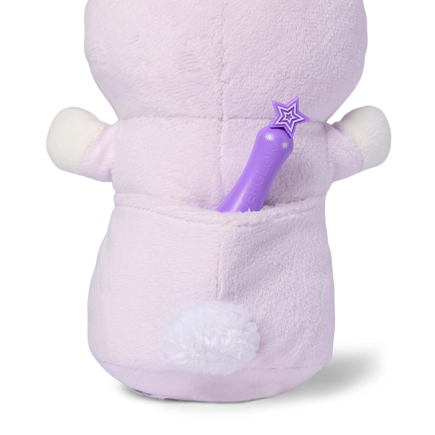 GlowBaby™ Glow-In-The-Dark Plush Toy with Magic Light Pen – Kids Night Drawing Toy (Small)