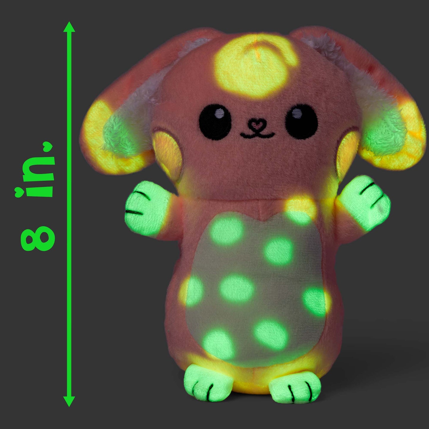 GlowBaby™ Glow-In-The-Dark Plush Toy with Magic Light Pen – Kids Night Drawing Toy (Small)
