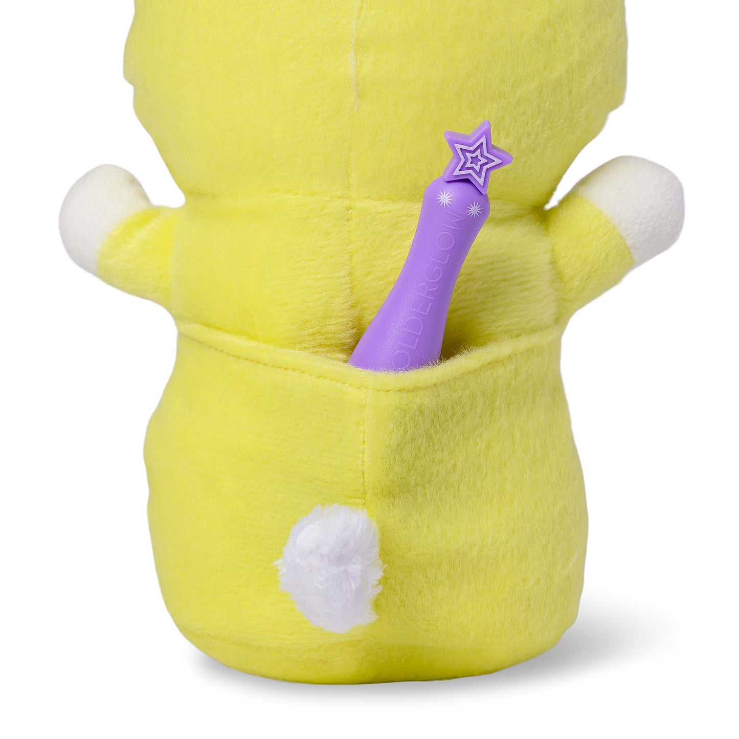 GlowBaby™ Glow-In-The-Dark Plush Toy with Magic Light Pen – Kids Night Drawing Toy (Small)