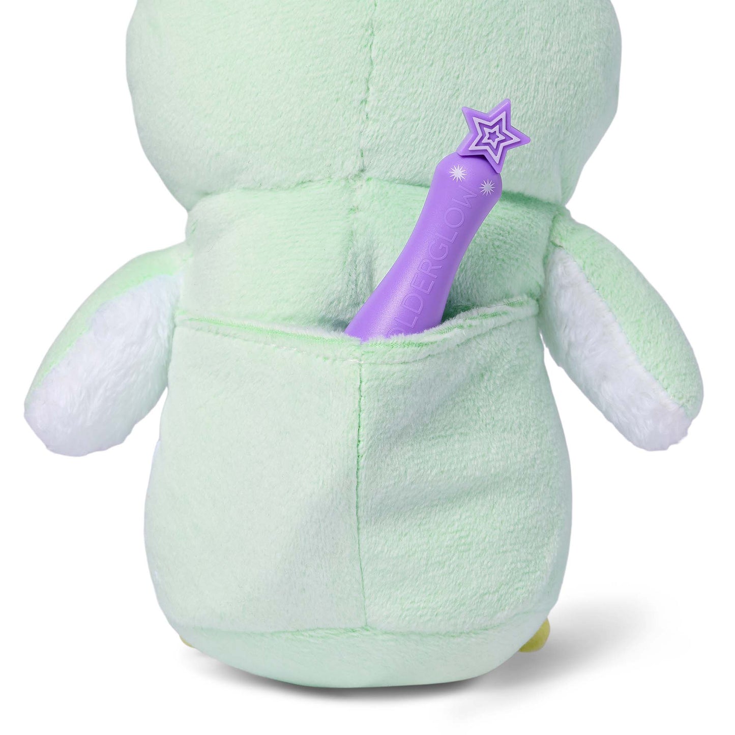 GlowBaby™ Glow-In-The-Dark Plush Toy with Magic Light Pen – Kids Night Drawing Toy (Small)