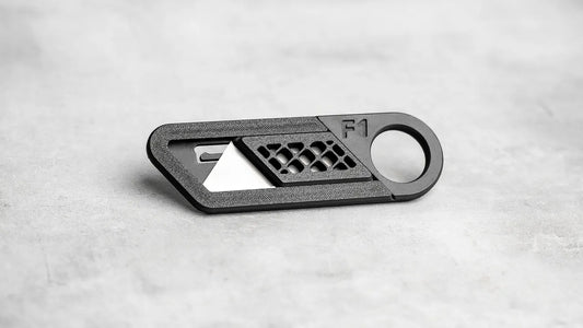 3D Printed Retractable Box Cutter Utility Knife