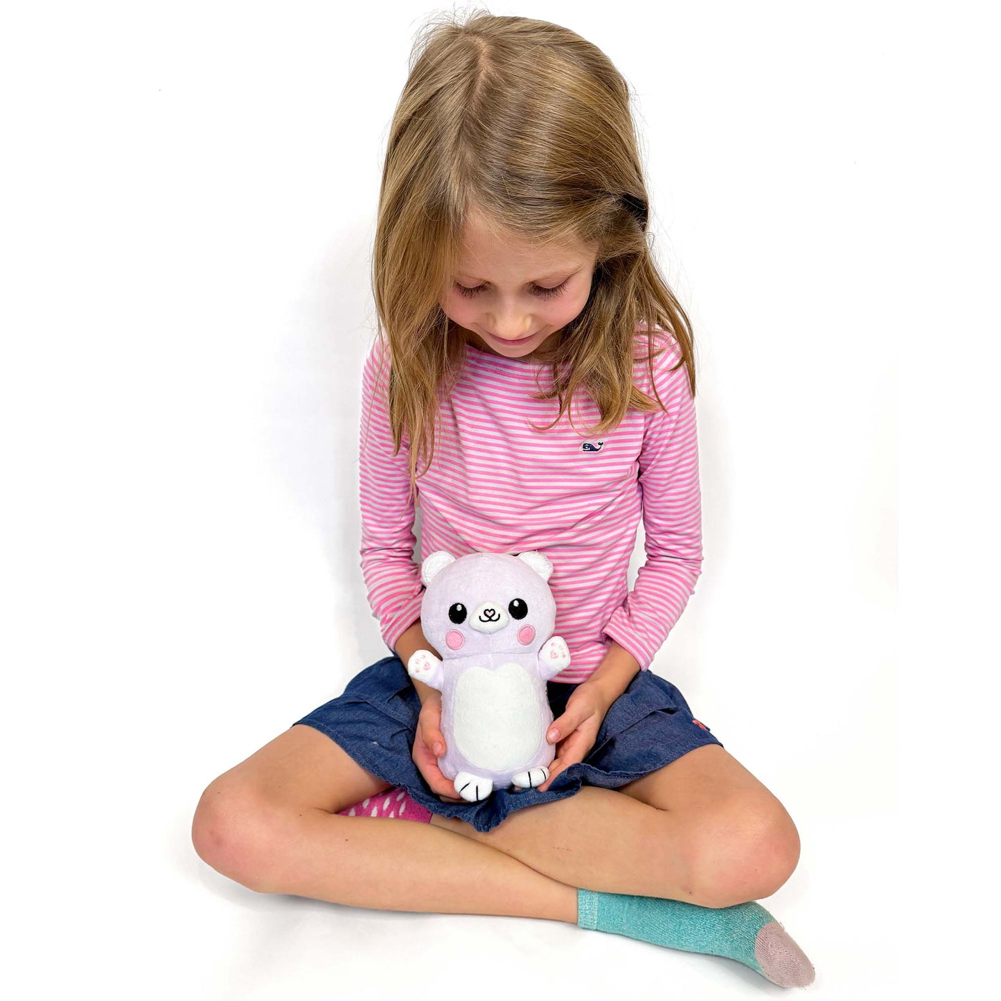 GlowBaby™ Glow-In-The-Dark Plush Toy with Magic Light Pen – Kids Night Drawing Toy (Small)