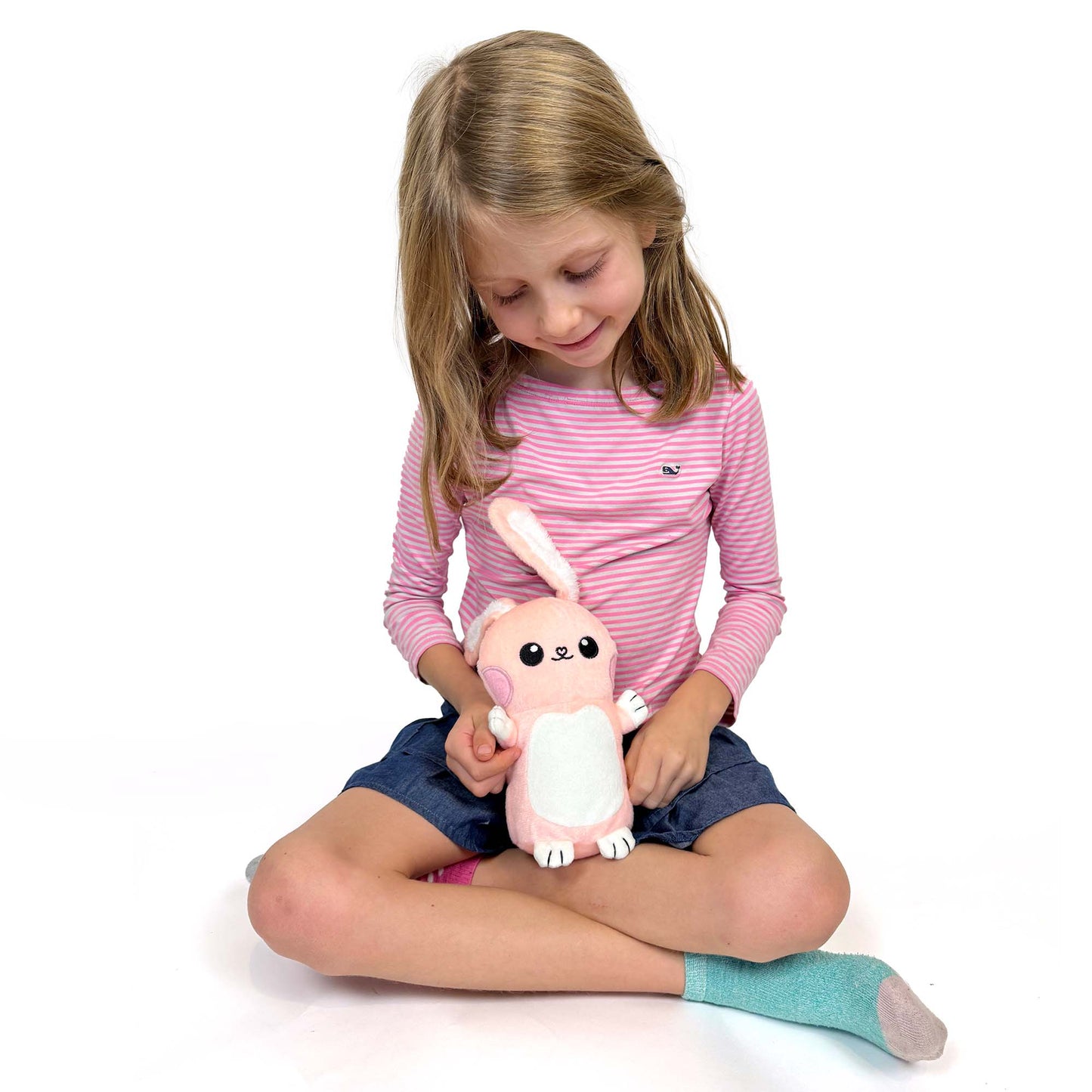 GlowBaby™ Glow-In-The-Dark Plush Toy with Magic Light Pen – Kids Night Drawing Toy (Small)